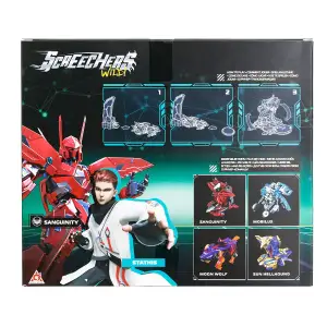 Игровой набор SCREECHERS WILD! S5 L0.5 – СЕНГВИНИТИ (запускатель, машинка-трансформер) (EU686101B)