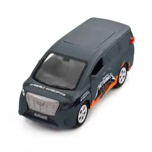 Автомодель серии "Шевроны Героев" – TOYOTA ALPHARD – "INVISIBLE INTERCEPTOR" TechnoDrive (KM6011)