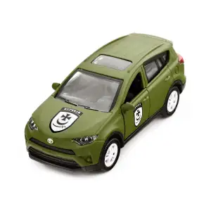 Автомодель серии "Шевроны Героев" – TOYOTA RAV4 – "БУРЯ" TechnoDrive (KM6198)