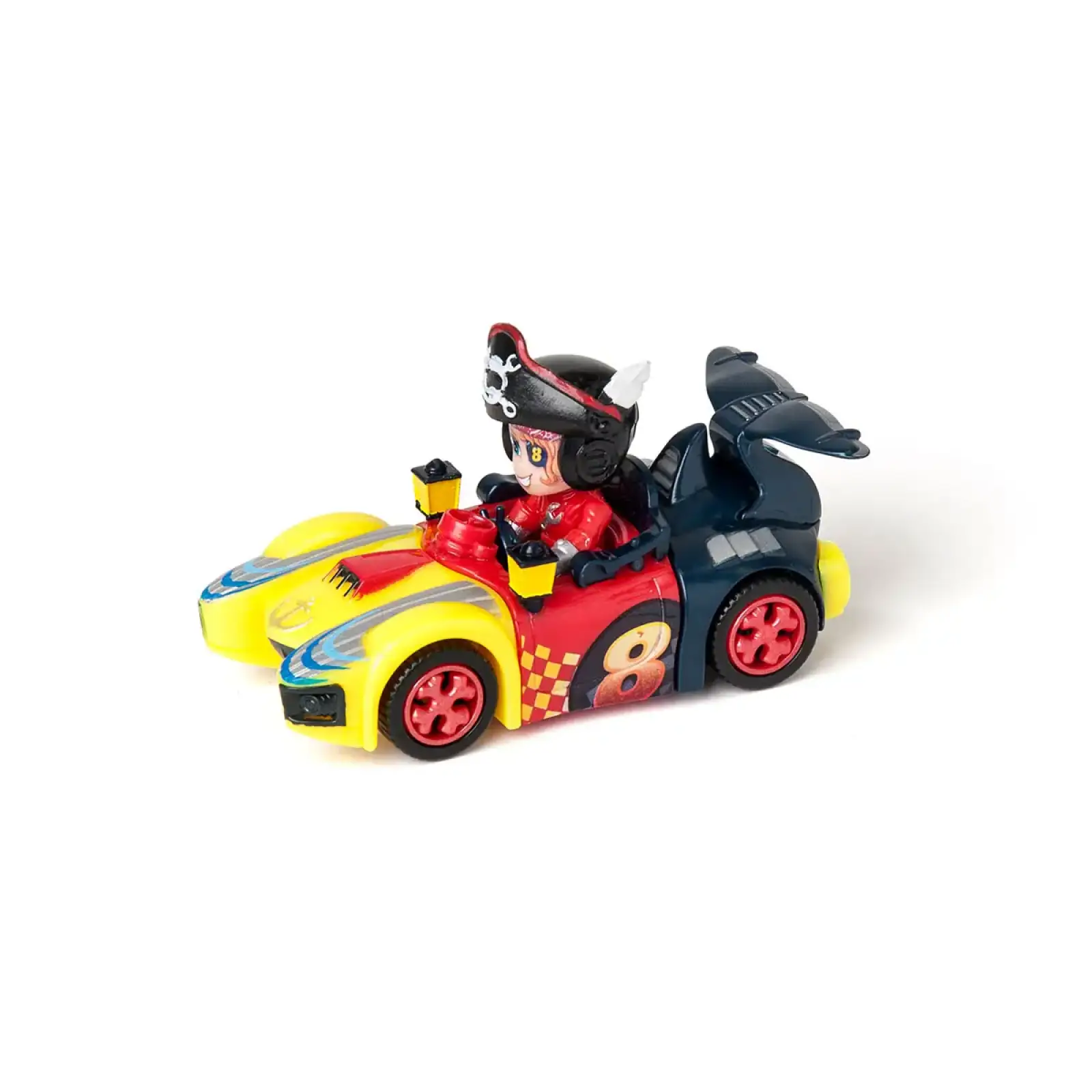 Машинка-конструктор T-RACERS – МИКСУЙ И ДРАЙВУЙ (с гонщиком, в асс., в дисплее) (PTR1D208UA01)