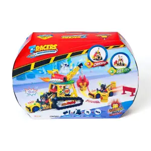 Игровой набор T-RACERS – ТУРБОКРАН (машинка-конструктор, гонщик, аксесс.) (PTRSD014IN11)