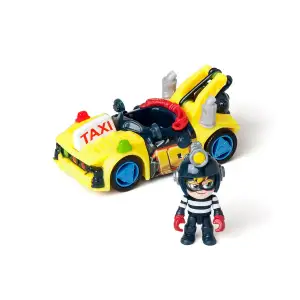 Игровой набор T-RACERS – ТУРБОКРАН (машинка-конструктор, гонщик, аксесс.) (PTRSD014IN11)