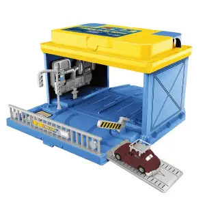 Ігровий набір CAR BATTERY - АВТОСЕРВІС З МІНІМОДЕЛЛЮ ЗМІНИ КОЛІР (в асорт.) TechnoDrive (SK-121SKS)
