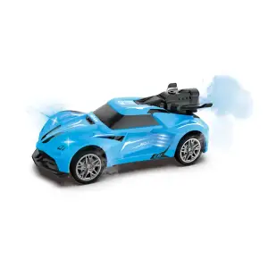 Автомобіль Spray Car на р/к – Sport (блакитний, 1:24, світло, вихлопна пара) Sulong Toys (SL-354RHBL)