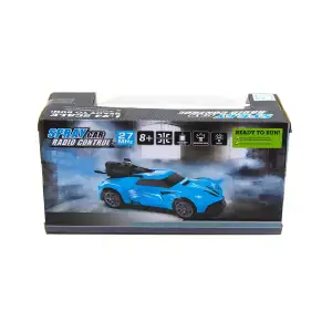 Автомобіль Spray Car на р/к – Sport (блакитний, 1:24, світло, вихлопна пара) Sulong Toys (SL-354RHBL)