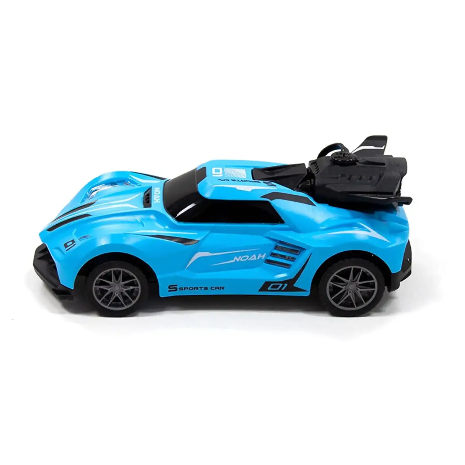 Автомобіль Spray Car на р/к – Sport (блакитний, 1:24, світло, вихлопна пара) Sulong Toys (SL-354RHBL)