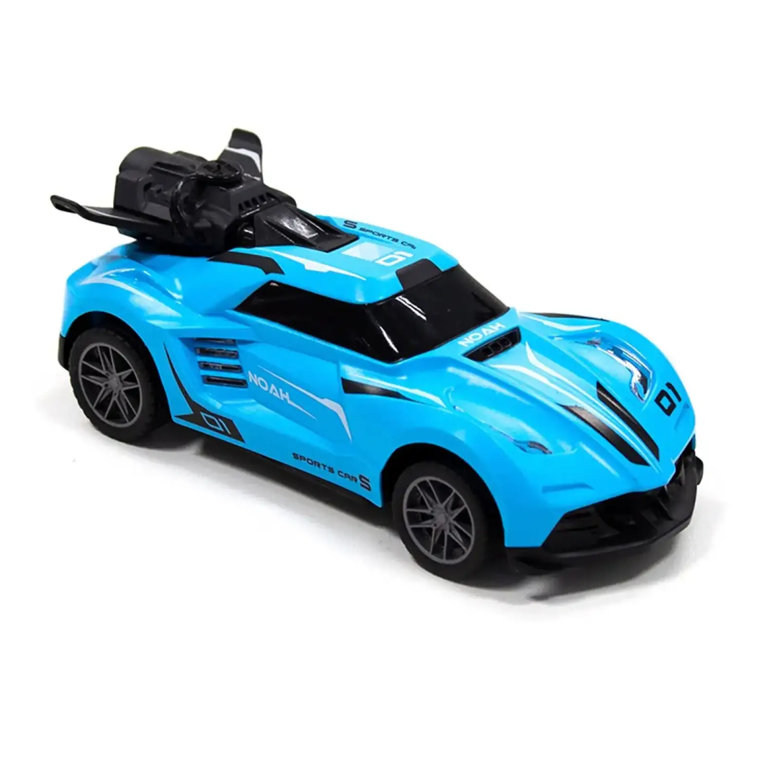 Автомобіль Spray Car на р/к – Sport (блакитний, 1:24, світло, вихлопна пара) Sulong Toys (SL-354RHBL)