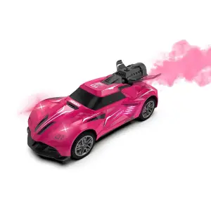 Автомобиль SPRAY CAR на р/у – SPORT (розовый, 1:24, свет, выхлопной пар) Sulong Toys (SL-354RHP)