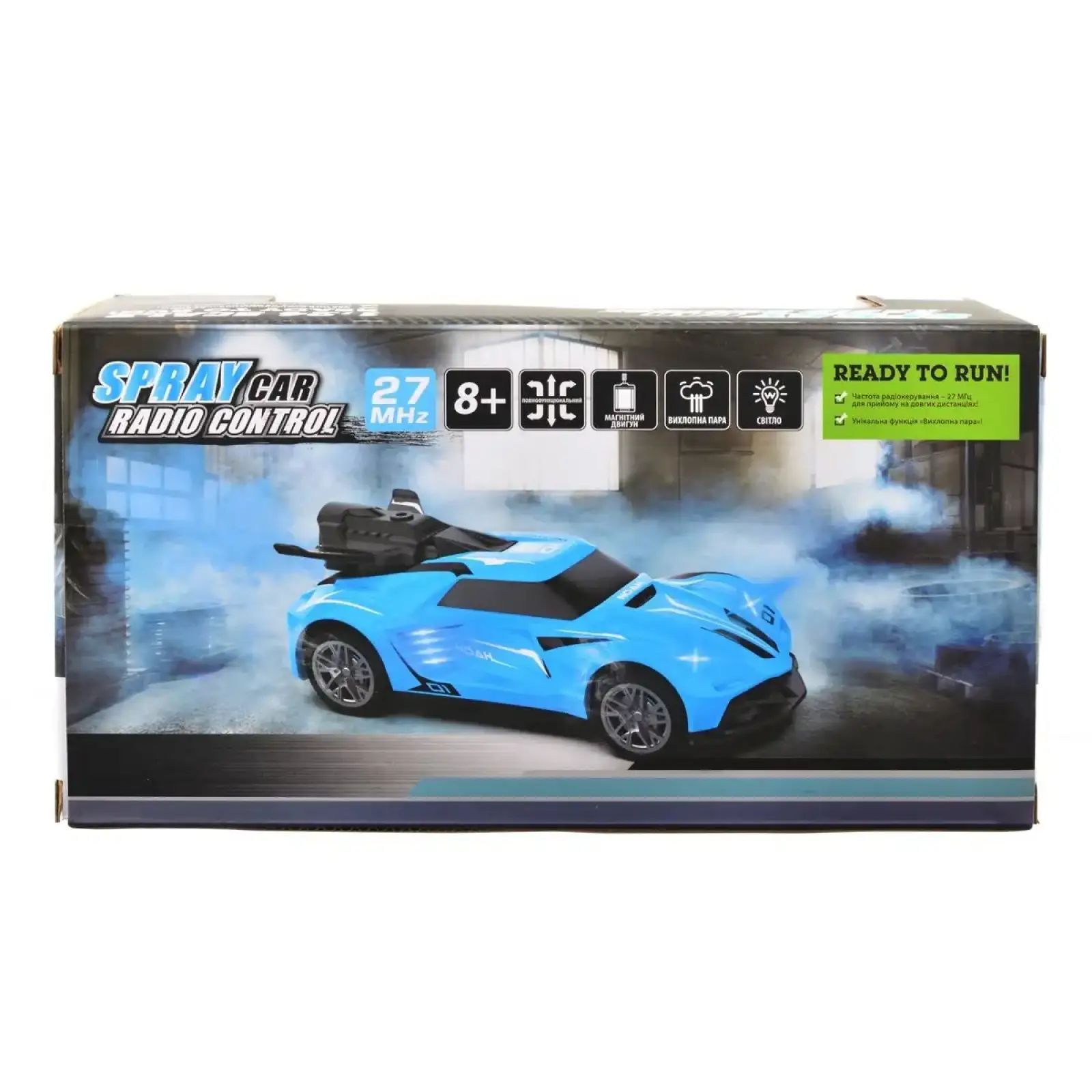 Автомобиль SPRAY CAR на р/у – SPORT (розовый, 1:24, свет, выхлопной пар) Sulong Toys (SL-354RHP)
