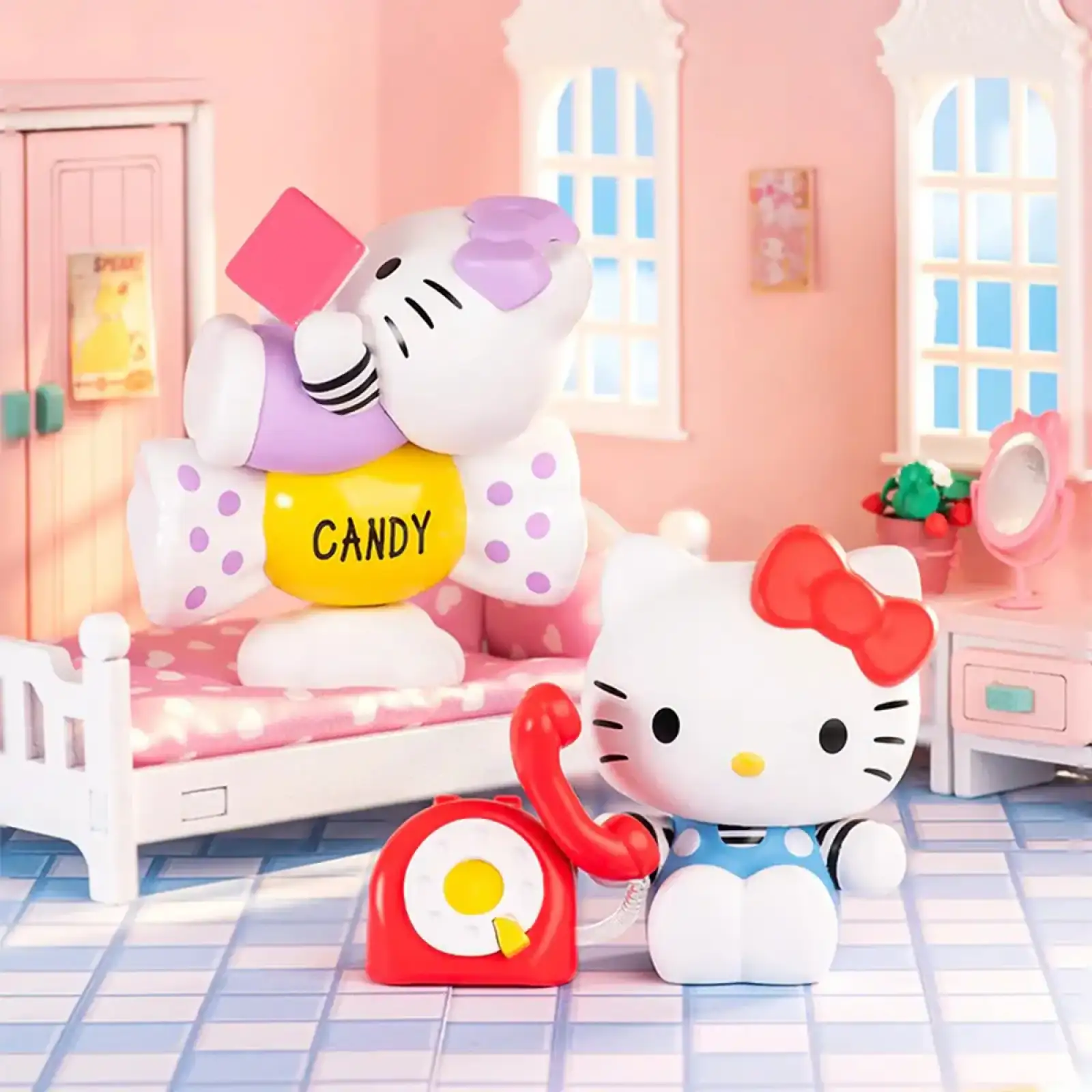 Механічна іграшка-сюрприз POP TOP HELLO KITTY – МИЛИЙ СИГНАЛ (в ас.) (24MDL-002)