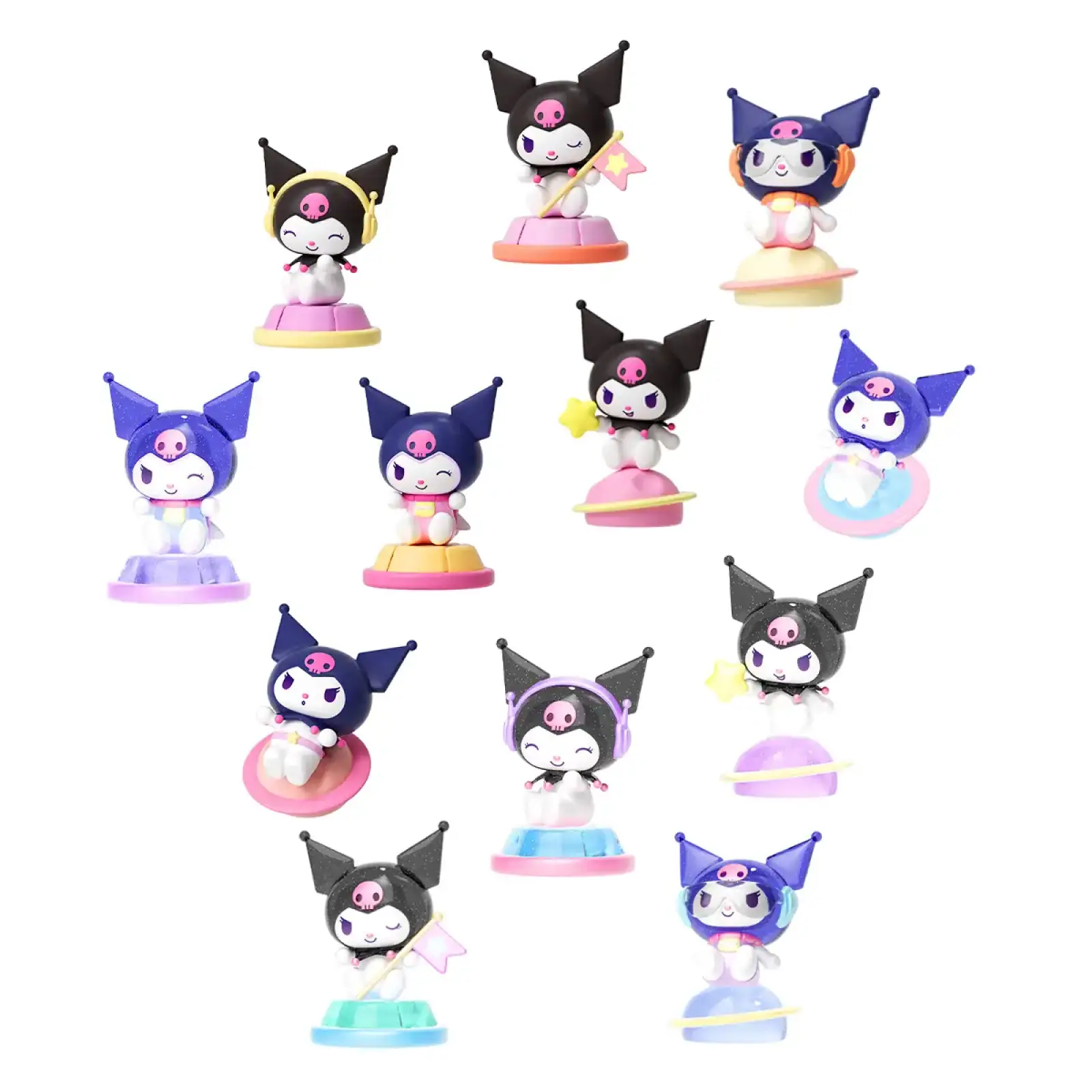 Фігурка-сюрприз POP TOP KUROMI – ГАЛАКТИЧНІ ПРИГОДИ (світло, в ас.) (24MQD-033)