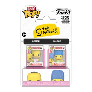 Набір ігрових фігурок BITTY POP! серії "Сімпсони" – ГОМЕР І МАРДЖ Funko (94217)