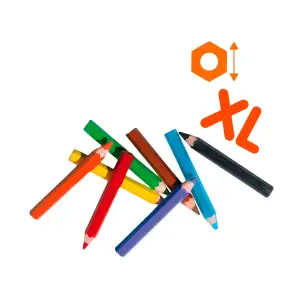 Набір КОЛЬОРОВИХ ОЛІВЦІВ серії 