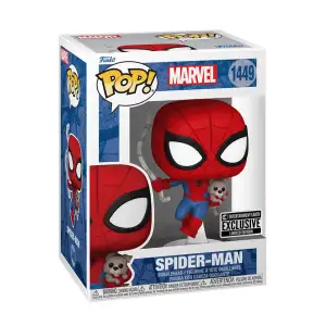 Ігрова фігурка FUNKO POP! серії "Людина-Павук" - ЛЮДИНА-ПАВУК ІЗ СОБАКОЮ (85244)