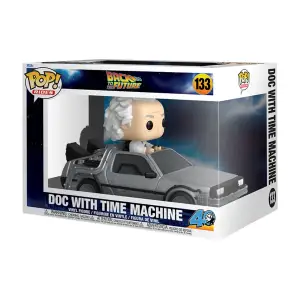 Игровая фигурка FUNKO POP! Rides серии "Назад в будущее" - ДОК В МАШИНЕ ВРЕМЕНИ (86449)