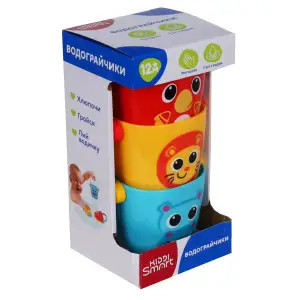 Іграшкові відерця для гри у ванній KIDDI SMART – ВОДОГРАЙЧИКИ (4332-KS)
