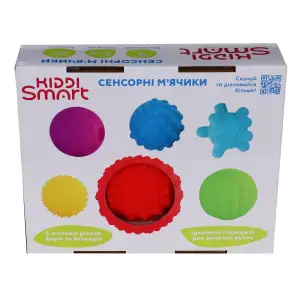 Ігровий набір KIDDI SMART – СЕНСОРНІ М’ЯЧИКИ (4434-KS)