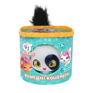 Ігровий набір QT KITTIES – КОШЕНЯ КЕНДІ (фігурка, будиночок, аксесуари) (450001-2)