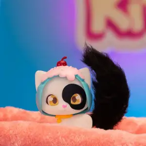 Ігровий набір QT KITTIES – КОШЕНЯ КЕНДІ (фігурка, будиночок, аксесуари) (450001-2)