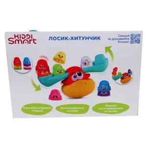 Іграшка-балансир, що розвиває, KIDDI SMART – ЛОСИК-ХИТУНЧИК (4553-KS)