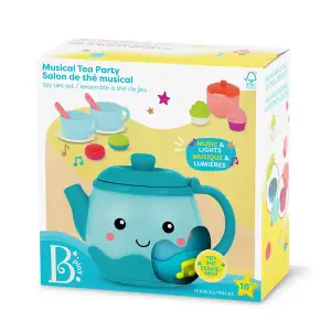 Игровой набор – МУЗЫКАЛЬНОЕ ЧАЕПИТИЕ (17 предметов, свет, звук) Battat (BX4522Z)