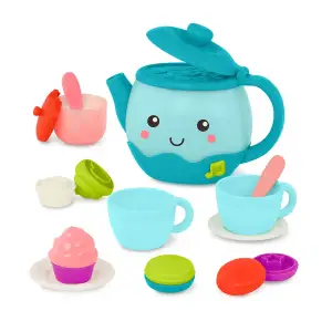 Игровой набор – МУЗЫКАЛЬНОЕ ЧАЕПИТИЕ (17 предметов, свет, звук) Battat (BX4522Z)