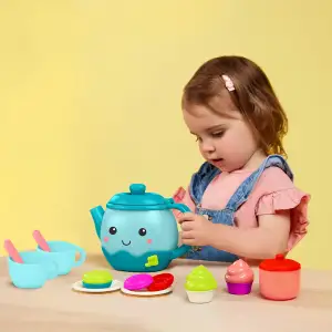 Игровой набор – МУЗЫКАЛЬНОЕ ЧАЕПИТИЕ (17 предметов, свет, звук) Battat (BX4522Z)