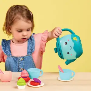 Игровой набор – МУЗЫКАЛЬНОЕ ЧАЕПИТИЕ (17 предметов, свет, звук) Battat (BX4522Z)