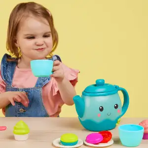 Игровой набор – МУЗЫКАЛЬНОЕ ЧАЕПИТИЕ (17 предметов, свет, звук) Battat (BX4522Z)