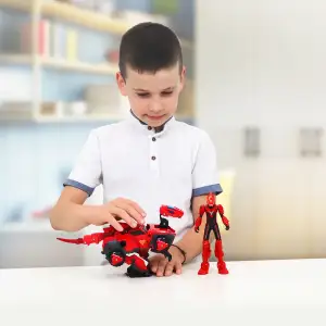 Ігровий набір з фігуркою DINOSTER – ЛУЧІО (фігурка, динозавр-трансформер) (EU580891)