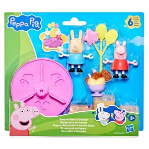 Игровой набор PEPPA FIGURINES серии "Моменты с Пеппой" – КАРУСЕЛЬ И ЛАКОМСТВА Peppa Pig (G1873)