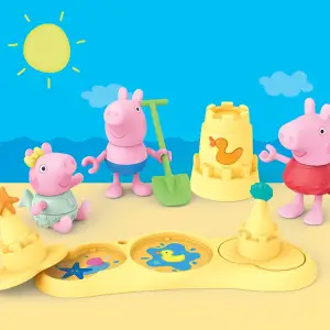 Игровой набор PEPPA FIGURINES – ТРИ МАЛЕНЬКИЕ СВИНКИ НА ПЛЯЖЕ Peppa Pig (G2833)