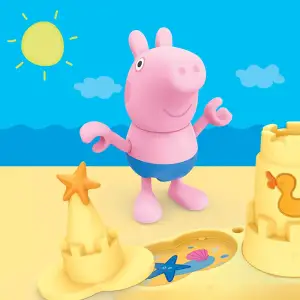 Игровой набор PEPPA FIGURINES – ТРИ МАЛЕНЬКИЕ СВИНКИ НА ПЛЯЖЕ Peppa Pig (G2833)