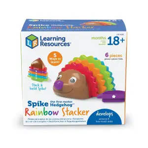 Обучающий игровой набор LEARNING RESOURCES Spike The Fine Motor Hedgehog™ - КРАСОЧНЫЙ ЁЖИК (LER9105)