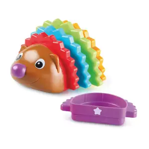 Навчальний ігровий набір LEARNING RESOURCES Spike The Fine Motor Hedgehog™ - БАРВИСТИЙ ЇЖАЧОК (LER9105)