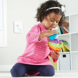 Навчальний ігровий набір LEARNING RESOURCES Spike The Fine Motor Hedgehog™ - БАРВИСТИЙ ЇЖАЧОК (LER9105)