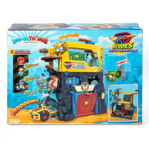 Игровой набор SUPERTHINGS S – ШТАБ-КВАРТИРА (штаб, машина, 3 фигурки) (PSTSP112IN40)