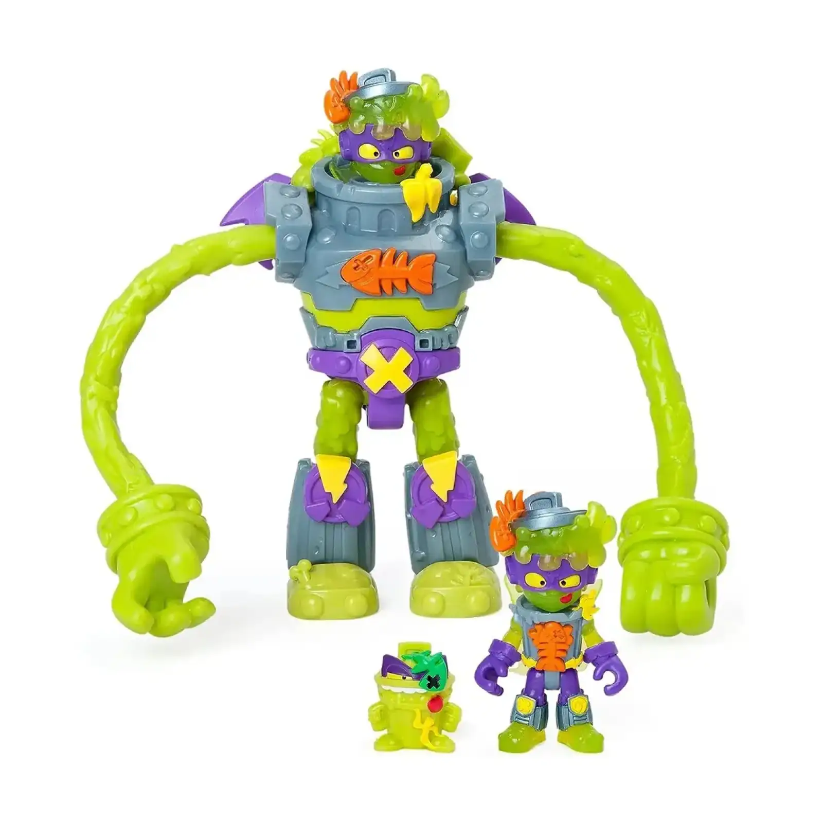 Игровой набор SUPERTHINGS S – СУПЕРБОТ ТРЕШЕР (робот, казум-кид, фигурка) (PSTSP116IN60)