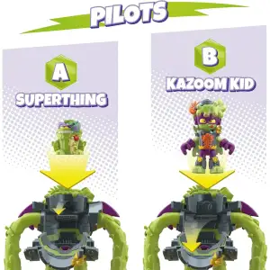 Игровой набор SUPERTHINGS S – СУПЕРБОТ ТРЕШЕР (робот, казум-кид, фигурка) (PSTSP116IN60)