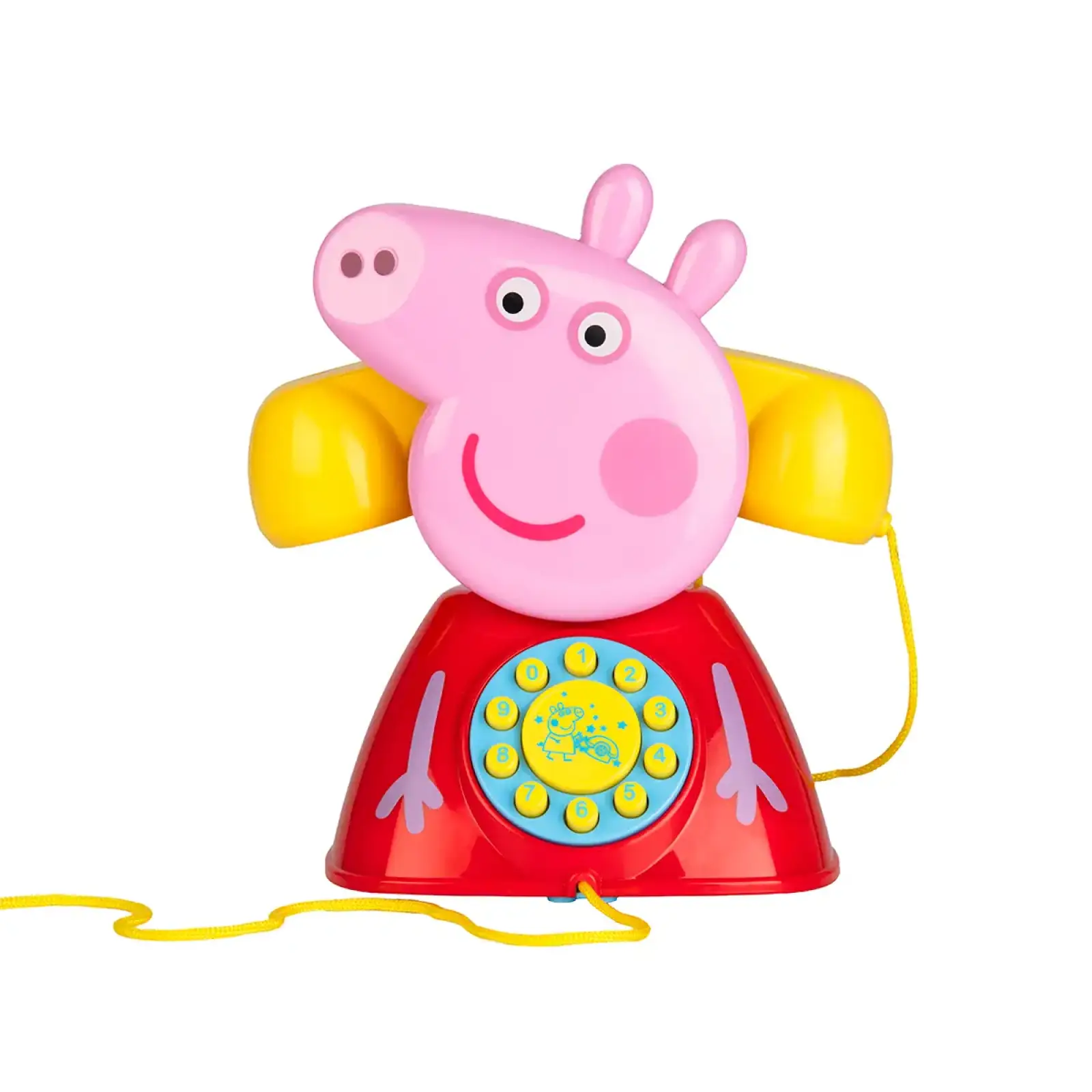 Игрушка-каталка на веревочке PEPPA - ТЕЛЕФОН ПЕППЫ Peppa Pig (1684687)