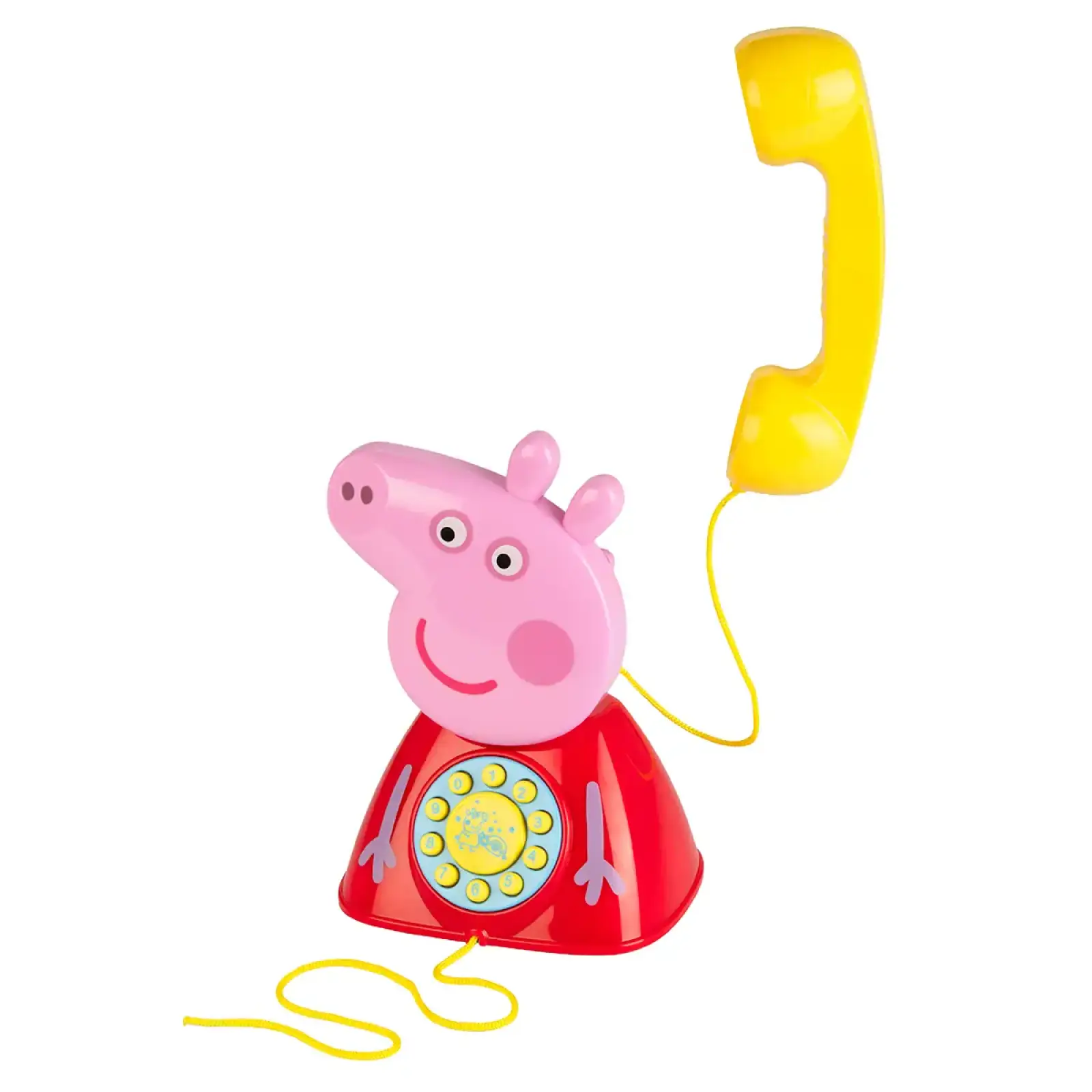 Игрушка-каталка на веревочке PEPPA - ТЕЛЕФОН ПЕППЫ Peppa Pig (1684687)