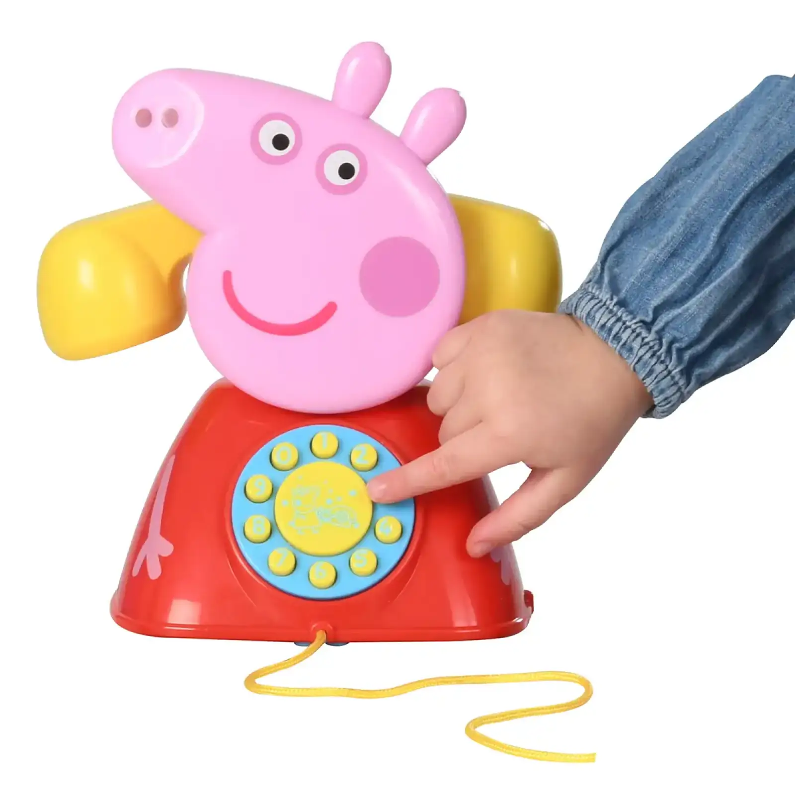 Игрушка-каталка на веревочке PEPPA - ТЕЛЕФОН ПЕППЫ Peppa Pig (1684687)