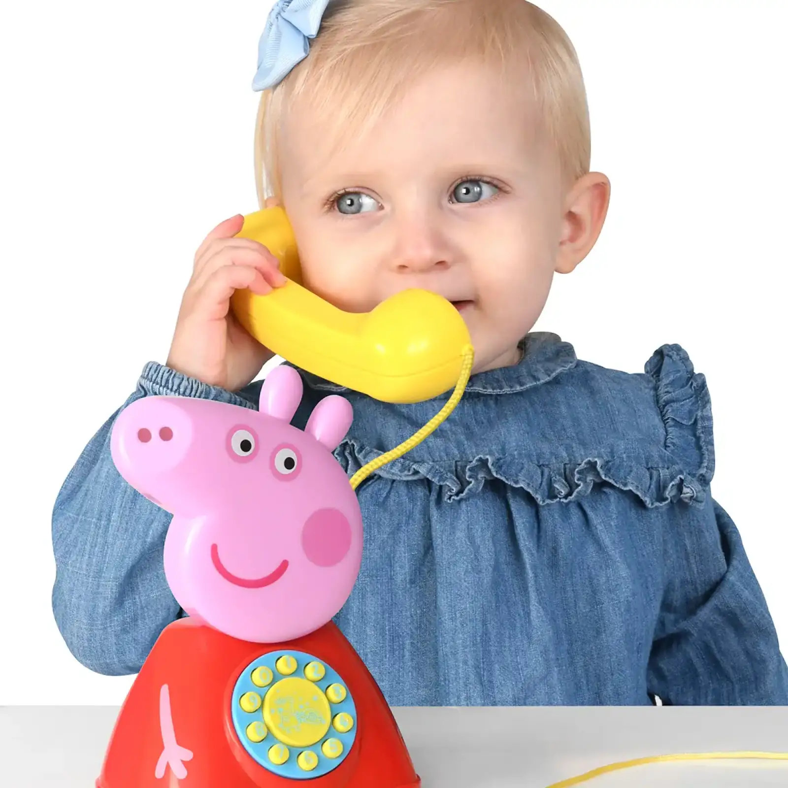 Игрушка-каталка на веревочке PEPPA - ТЕЛЕФОН ПЕППЫ Peppa Pig (1684687)