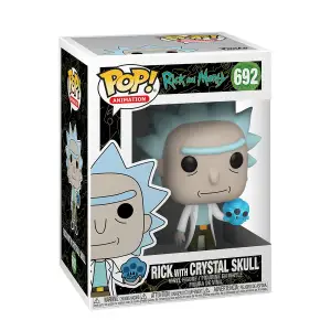 Игровая фигурка FUNKO POP! серии "Рик и Морти" - РИК С ХРУСТАЛЬНЫМ ЧЕРЕПОМ (45438)