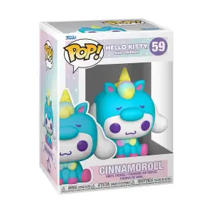 Ігрова фігурка FUNKO POP! серії "Sanrio: Hello Kitty" - СІННАМОРОЛЛ У КОСТЮМІ ЄДИНОРОГА (65748)