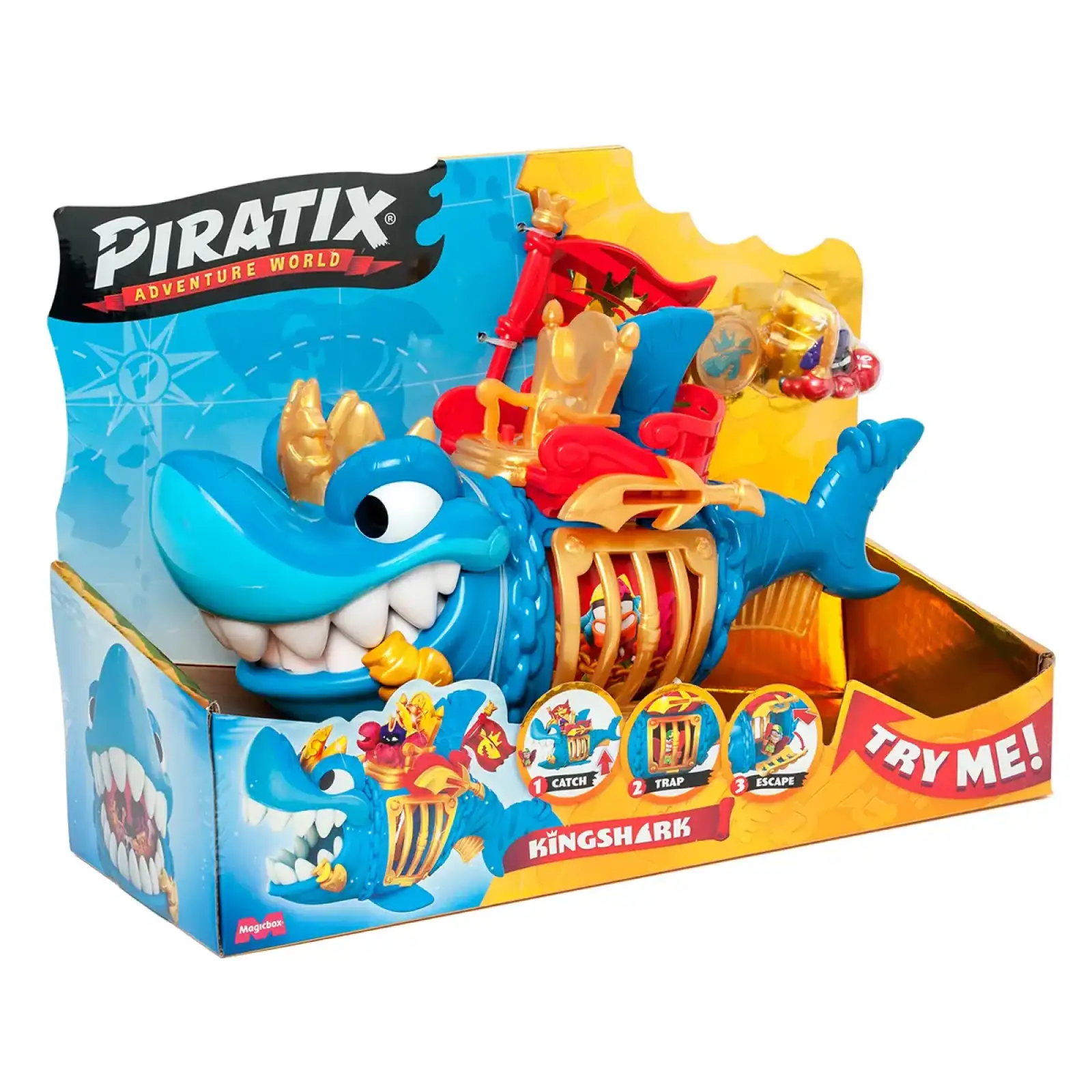 Игровой набор PIRATIX S - КОРОЛЕВСКАЯ АКУЛА (PPXSP112IN10)
