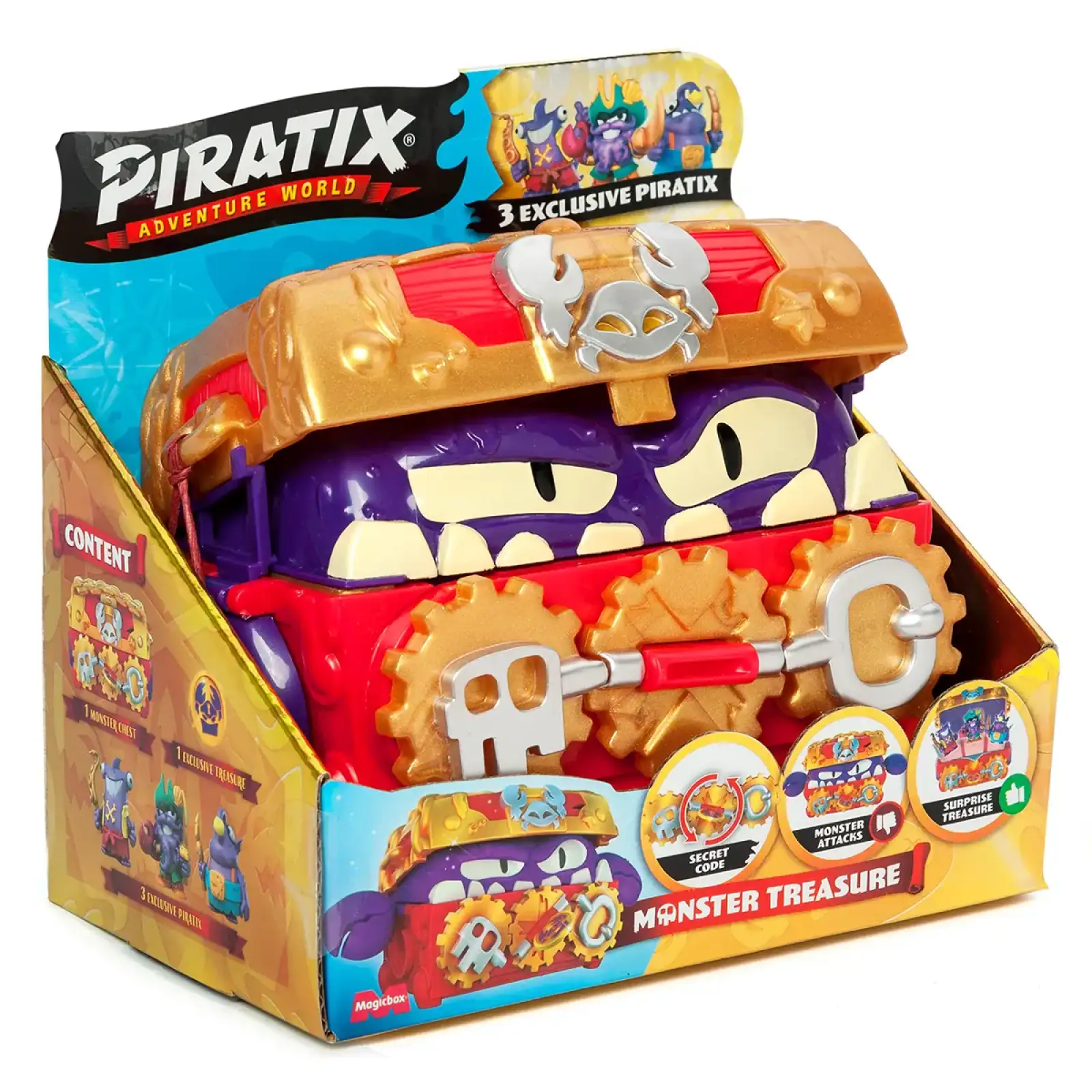 Игровой набор PIRATIX S - СУНДУК С СОКРОВИЩАМИ (PPXSP116IN00)