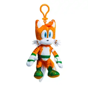 М'яка іграшка на кліпсі SONIC PRIME – ТЕЙЛЗ (15 cm) (SON7004C)