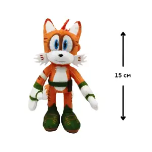 Мягкая игрушка на клипсе SONIC PRIME – ТЭЙЛЗ (15 cm) (SON7004C)