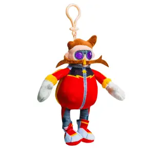 М'яка іграшка на кліпсі SONIC PRIME – ДОКТОР ЕҐМАН (15 cm) (SON7004E)